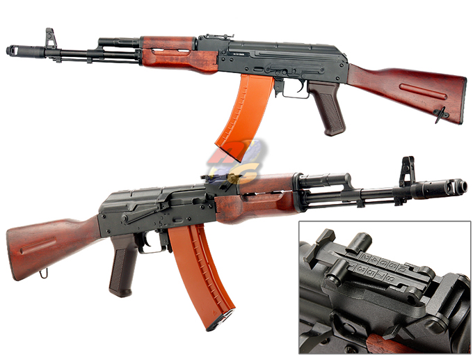 APS AK 74 (Real Wood, Blowback) - Click Image to Close