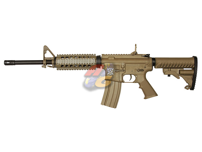 --Out of Stock--APS M4CQB Blowback - Plastic ( Dark Earth ) - Click Image to Close