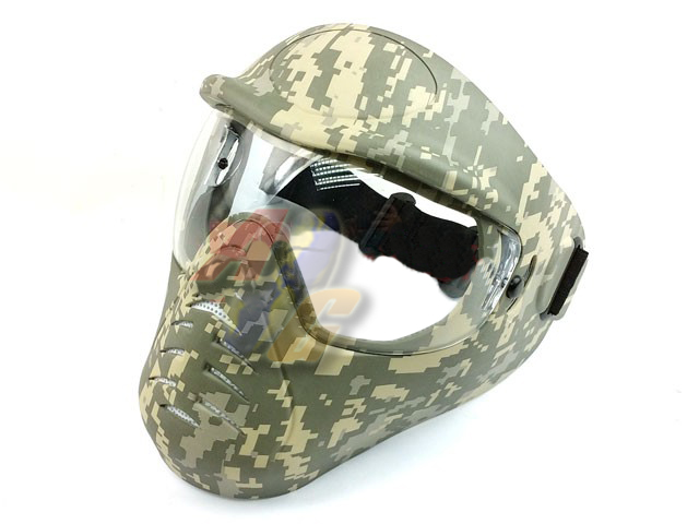 APS Anti-Fog Alone Full Mask ( ACU Camouflage ) - Click Image to Close