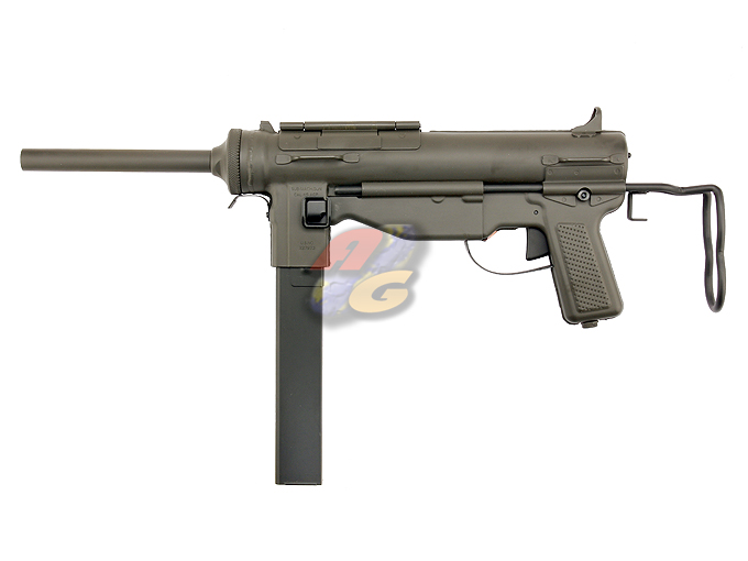 ARES M3A1 Grease Gun ( Stamped Steel Body with Electric Blowback ) - Click Image to Close