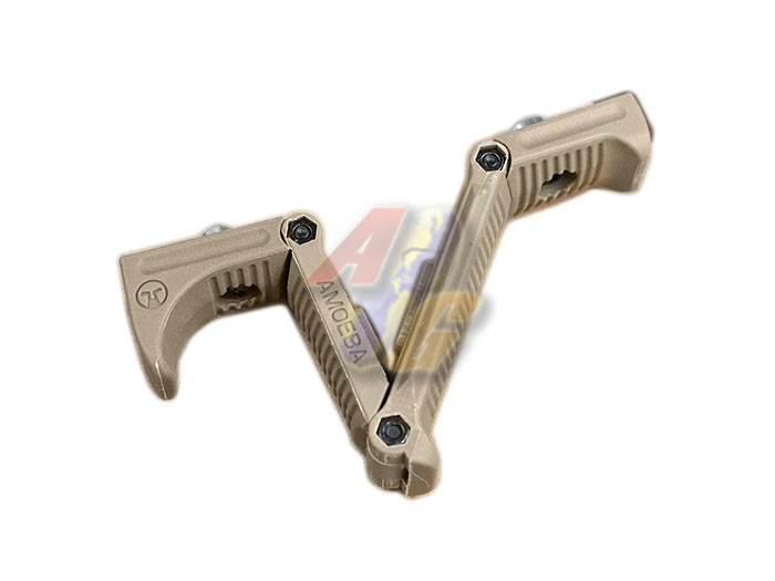 --Out of Stock--ARES Amoeba Adjustable Angle Grip Modular Accessory For M-Lok Rail System ( DE ) - Click Image to Close