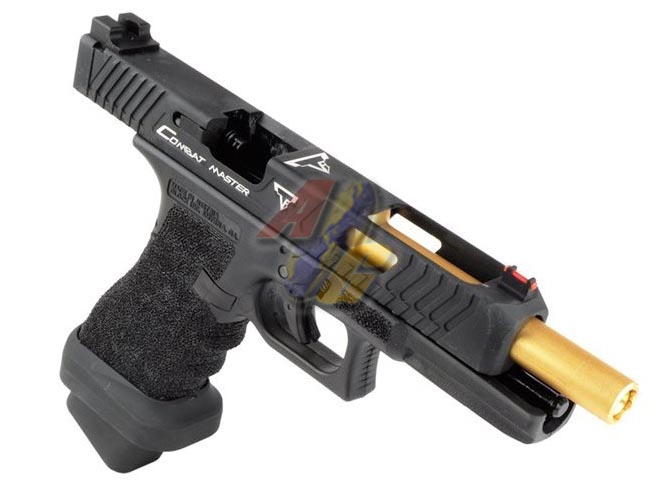 Army TTI Style Combat Master G34 GBB ( Black ) - Click Image to Close