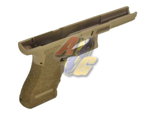 Army G34 GBB Pistol Lower Frame ( TAN ) - Click Image to Close