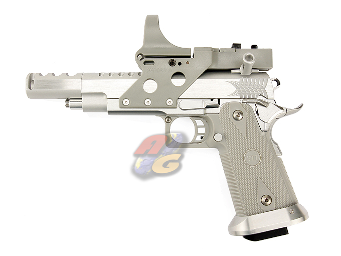 --Out of Stock--Airsoft Surgeon IPSC Open STI Speed Master (Silver) - Click Image to Close