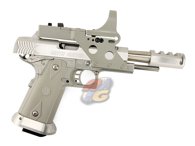 --Out of Stock--Airsoft Surgeon IPSC Open STI Speed Master (Silver) - Click Image to Close