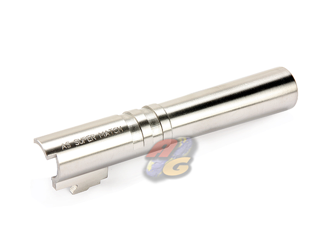 Airsoft Surgeon Super Match Stainless Steel Outer Barrel For Marui Hi-Capa 4.3 - Click Image to Close