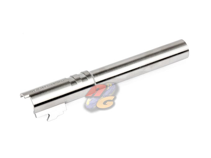 --Out of Stock--Airsoft Surgeon Super Match Stainless Steel One Piece Outer Barrel For Marui Hi-Capa 5.1/ M1911 (Ver. 2) - Click Image to Close