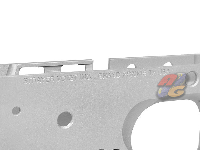 --Out of Stock--Airsoft Surgeon Limted Single Stack Marui 1911 Frame Infinity (Square Trigger Guard / SV) - Click Image to Close