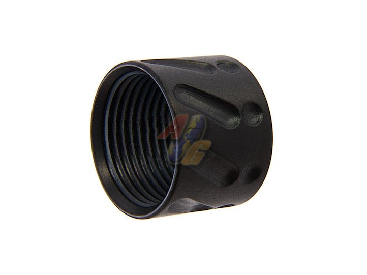 --Out of Stock--Airsoft Surgeon Knurled Thread Protector ( 14mm-/ Black ) - Click Image to Close
