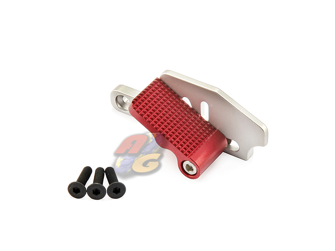 --Out of Stock--Airsoft Surgeon Adjustable Thumb Rest For Hi-Capa (Red) - Click Image to Close