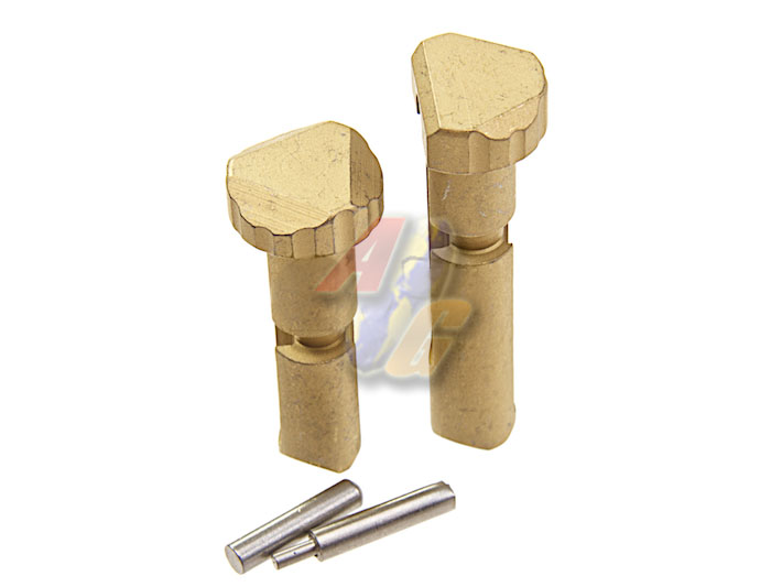 --Out of Stock--Airsoft Surgeon GBB M4 Shift Pins ( Gold ) - Click Image to Close