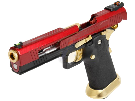 Armorer Works 5.1 GBB ( Split Slide/ RED/ Full-Auto ) - Click Image to Close