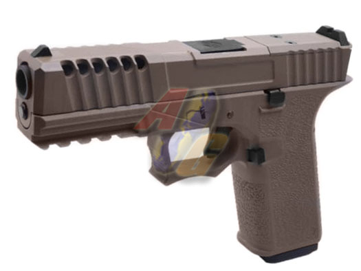 Armorer Works Hex VX7110 GBB Pistol with RMR Cut ( TAN ) - Click Image to Close