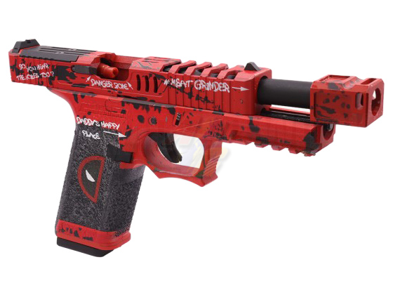 Armorer Works VX7212 Deadpool 17 GBB Pistol with RMR Cut - Click Image to Close