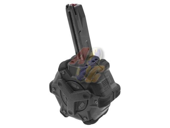 Armorer Works Adaptive 350rds Magazine For M9 Series GBB ( BK ) - Click Image to Close
