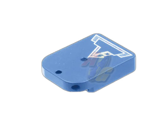 EMG TTI Combat Master Gas Magazine Base Plate ( with Charging Port/ Blue ) - Click Image to Close