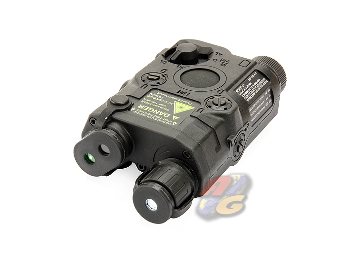 Battle Axe AN/PEQ 15 Green Laser Sight With Flash Light Set (BK, 20W Laser) - Click Image to Close