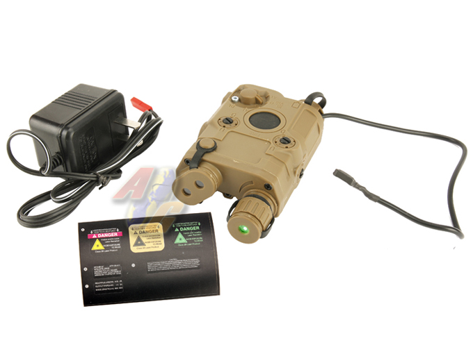 Battle Axe AN/ PEQ 15 Green Laser Sight ( DE ) - Click Image to Close