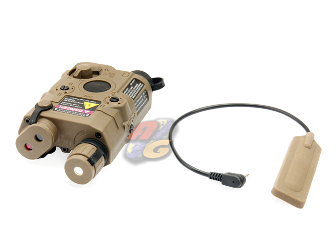 Battle Axe AN/PEQ-15 Red Laser With Flash Light Set (FDE) - Click Image to Close