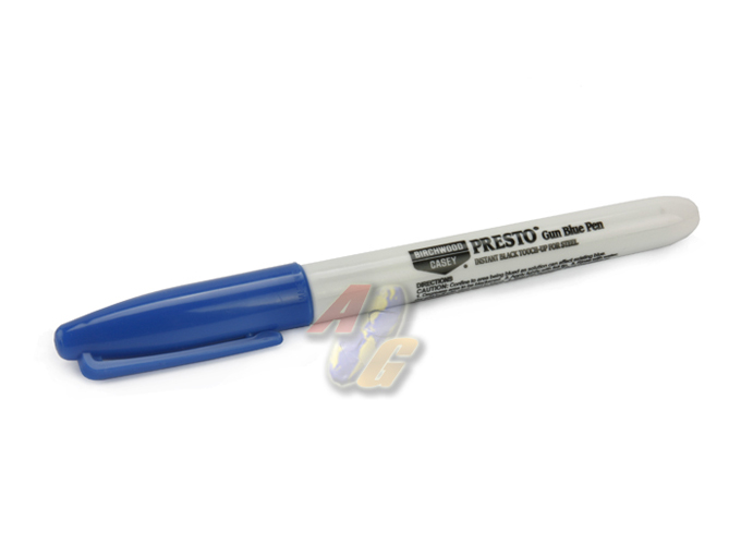 --Out of Stock--Birchwood Casey Presto Gun Blue Touch Up Pen - Click Image to Close