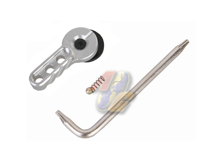 --Out of Stock--Big Dragon CNC Selector Lever For M4/ M16 Series AEG ( Silver ) - Click Image to Close