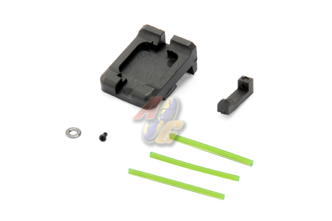 --Out of Stock--V-Tech Fiber Optics Metal Real Sight For KSC G Series ( Green ) - Click Image to Close