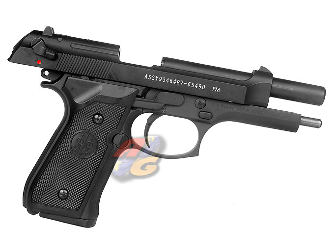 Bell Full Metal M9 GBB ( BK/ with Marking ) - Click Image to Close