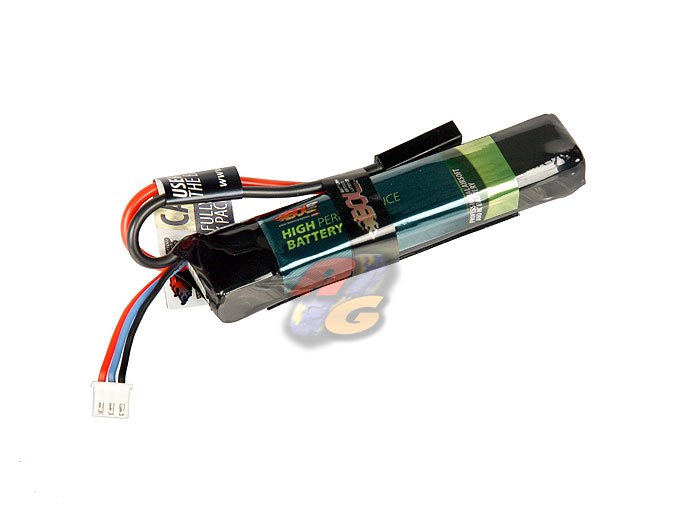 BOL LiPo Battery 1300mAh 2 Cells 7.4V 20C - Click Image to Close