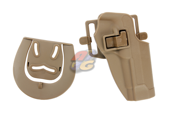 Burst CQC Holster With BeltLoop For M92 - Tan * - Click Image to Close