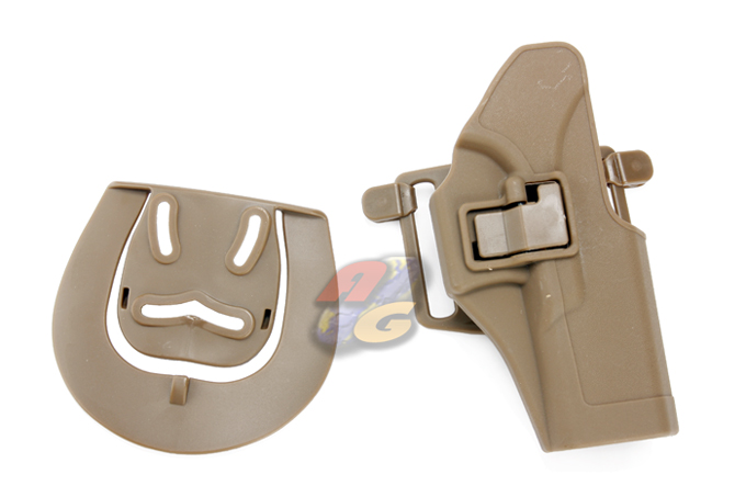 Burst CQC Holster With BeltLoop For G17/ 22 - Tan * - Click Image to Close