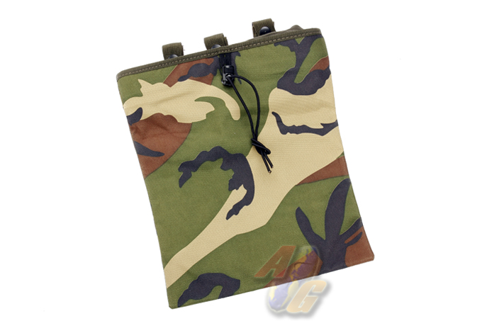 Burst Mag Drop Pouch ( Woodland ) - Click Image to Close