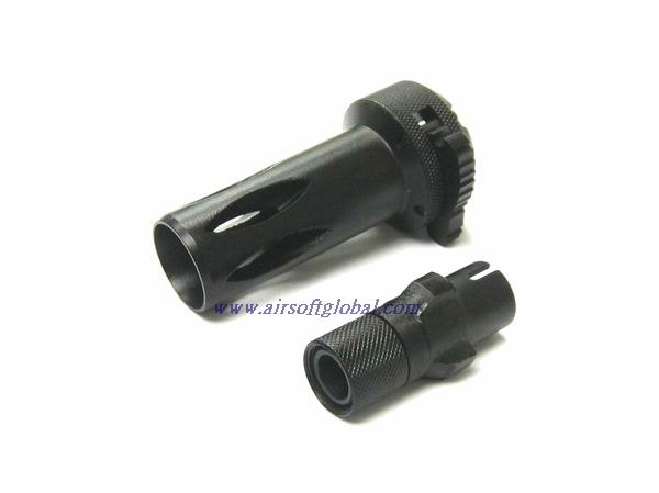--Out of Stock--Classic Army MP5 Steel Flash Hiders Set - Quick Detach - Click Image to Close