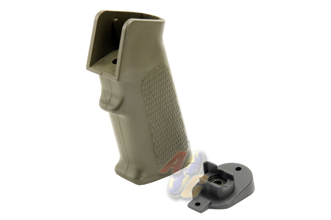 --Out of Stock--Classic Army M15 Hand Grip With Low Noise Grip End - OD Colour - Click Image to Close
