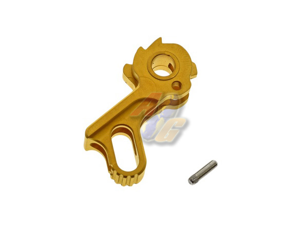 COWCOW Technology Match Grade Stainless Steel Hi-Capa Hammer ( Gold ) - Click Image to Close