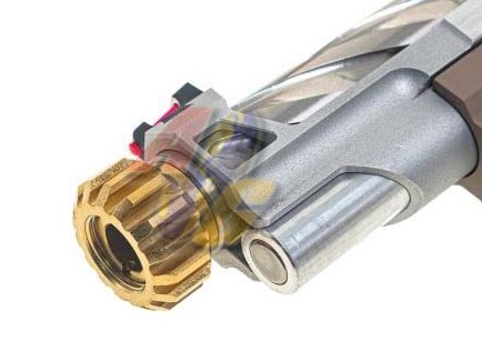 COWCOW Technology A02 Stainless Steel Silencer Adaptor ( Gold ) - Click Image to Close