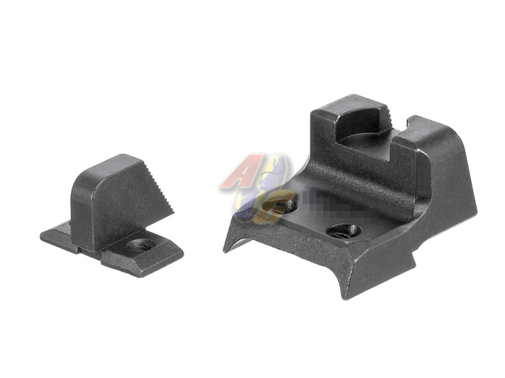 Crusader Steel High Front and Rear Sight For Umarex/ VFC VP9 Series GBB - Click Image to Close