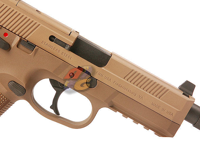 --Out of Stock--Cybergun FNX-45 Tactical Gas Pistol ( Tan ) - Click Image to Close