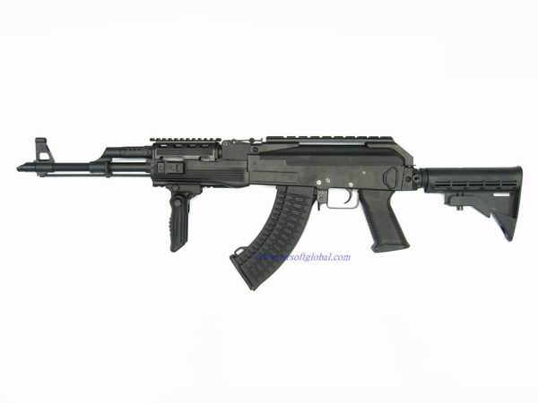 --Out of Stock--CYMA AK 47 Tactical AEG ( Black - Full Metal ) - Click Image to Close