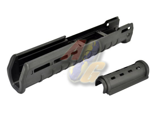 --Out of Stock--CYMA ZHUKOV AKM AEG Rifle Handguard Set ( BK ) - Click Image to Close