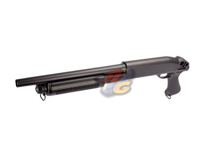 CYMA M870 Air-Cocking Metal Shotgun ( BK ) - Click Image to Close