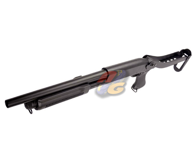 --Out of Stock--CYMA Folding Stock M870 Medium Metal Shotgun ( BK ) - Click Image to Close