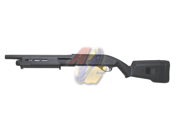 CYMA M870 M-Style Style Full Metal Short Shotgun ( BK ) - Click Image to Close