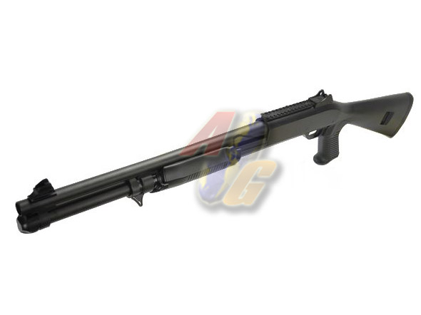 --Out of Stock--CYMA Benelli M1014 Air-cocking Fixed Stock Shotgun ( Long,Black ) - Click Image to Close