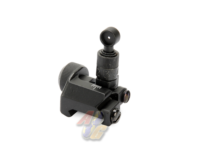--Out of Stock--DiBoys KAC SR25 Style 600 Meter Flip Up Rear Sight - Click Image to Close