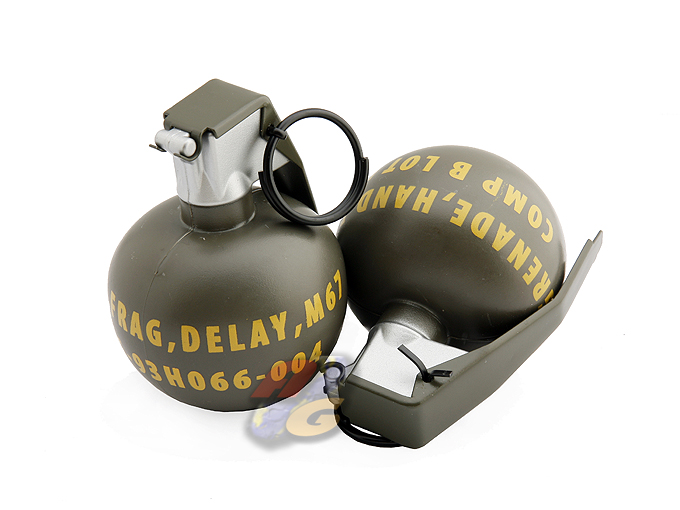 DYTAC Dummy Decoration Grenade ( Pack of 2, M67 ) - Click Image to Close