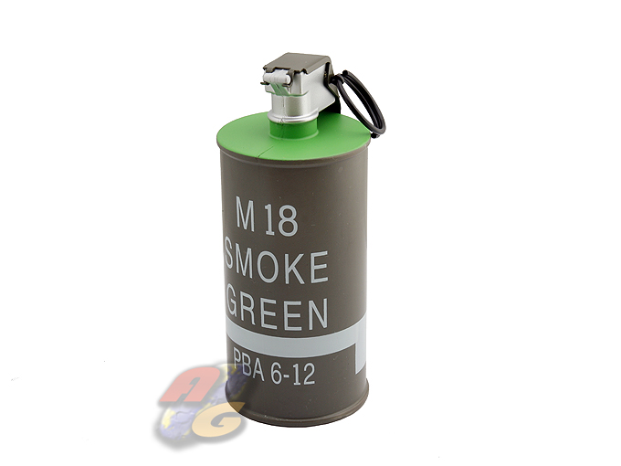 --Out of Stock--DYTAC Dummy Decoration Smoke Grenade ( M18, Green ) - Click Image to Close