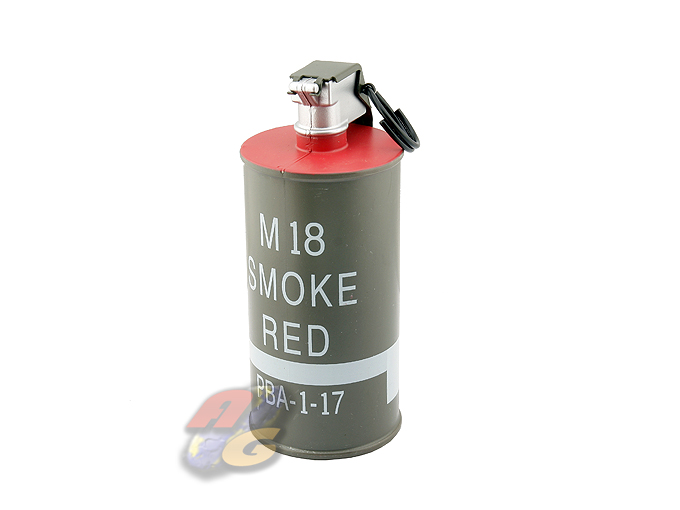 --Out of Stock--DYTAC Dummy Decoration Smoke Grenade ( M18, Red ) - Click Image to Close