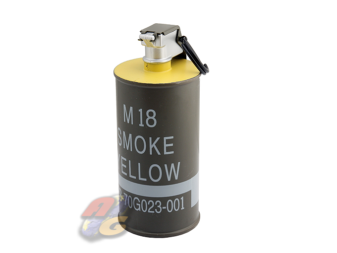 --Out of Stock--DYTAC Dummy Decoration Smoke Grenade ( M18, Yellow ) - Click Image to Close