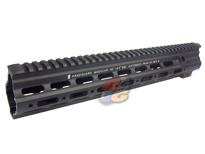 --Out of Stock--DYTAC G Style 14.5inch SMR Rail For Umarex/ VFC HK 416 Series AEG/ GBB ( BK ) - Click Image to Close