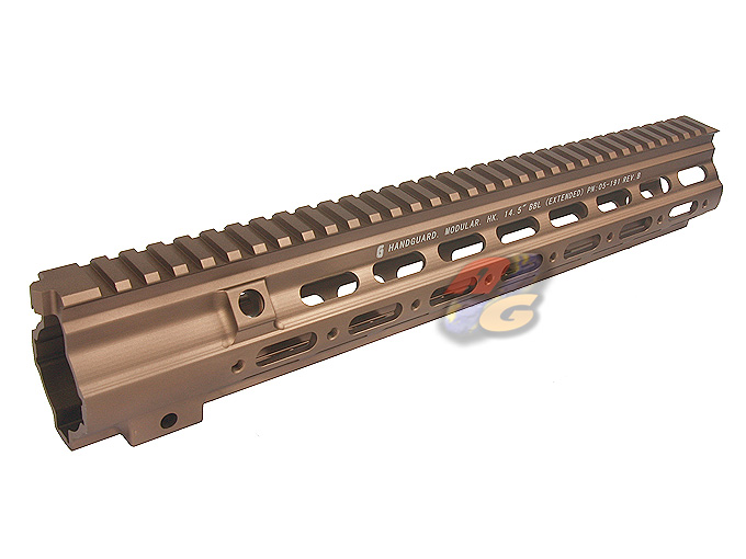 --Out of Stock--DYTAC G Style 14.5inch SMR Rail For Umarex/ VFC HK 416 Series AEG/ GBB ( DE ) - Click Image to Close